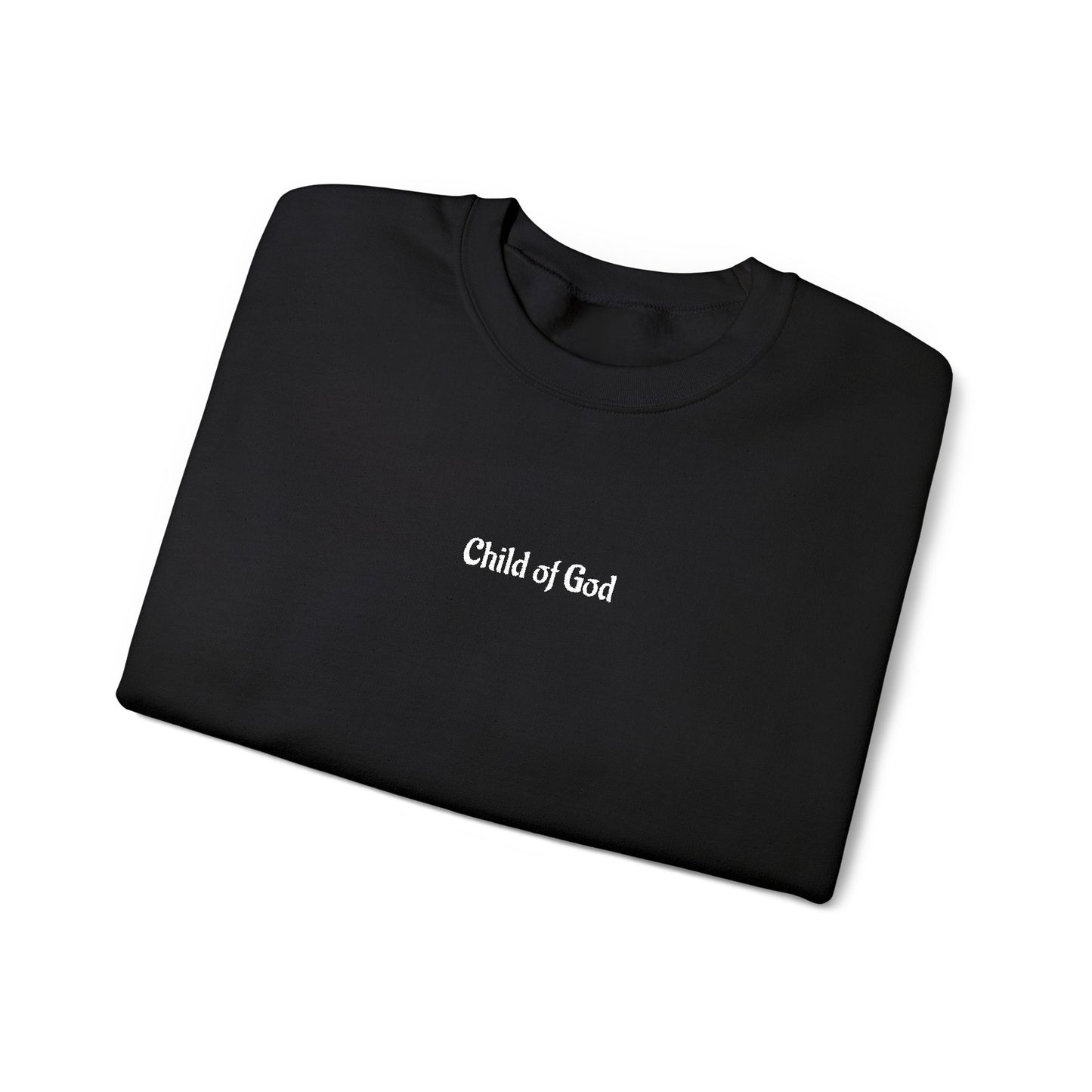 Faith-Inspired Embroidered Unisex Crewneck Sweatshirt- WWG