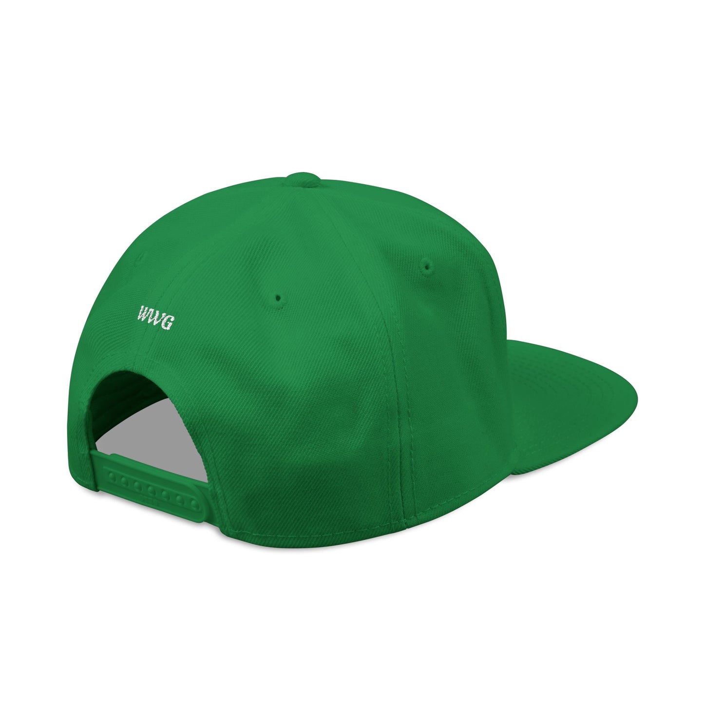 Snapback Flat-Bill Hat-WWG