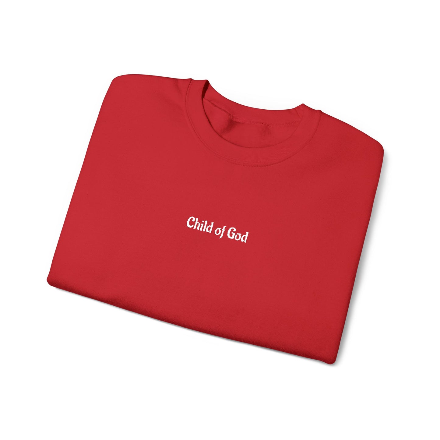 Faith-Inspired Embroidered Unisex Crewneck Sweatshirt- WWG