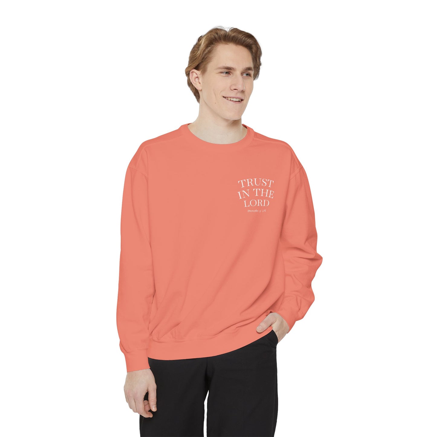 Unisex Garment-Dyed Sweatshirt- WWG