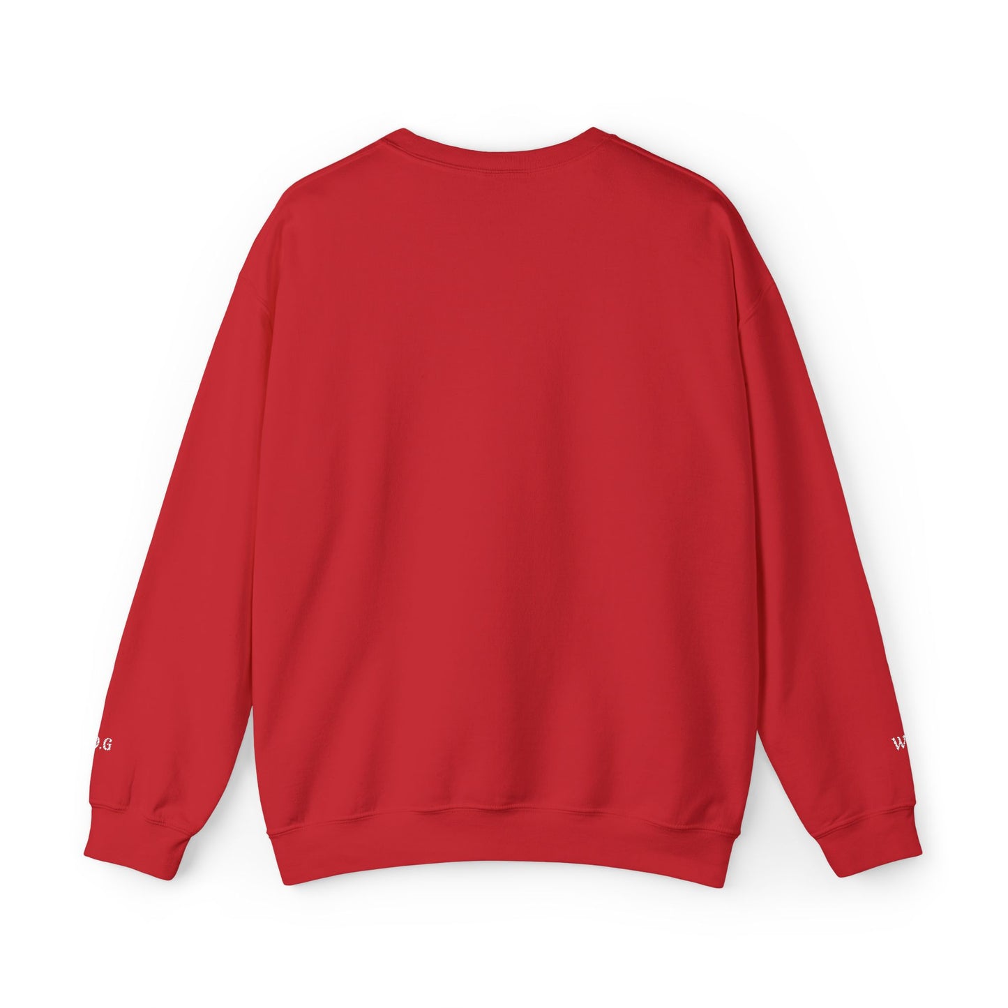Faith-Inspired Embroidered Unisex Crewneck Sweatshirt- WWG