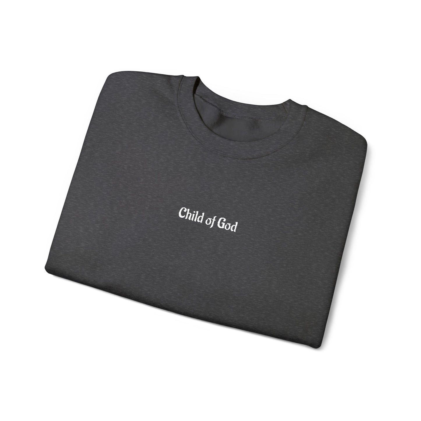 Faith-Inspired Embroidered Unisex Crewneck Sweatshirt- WWG