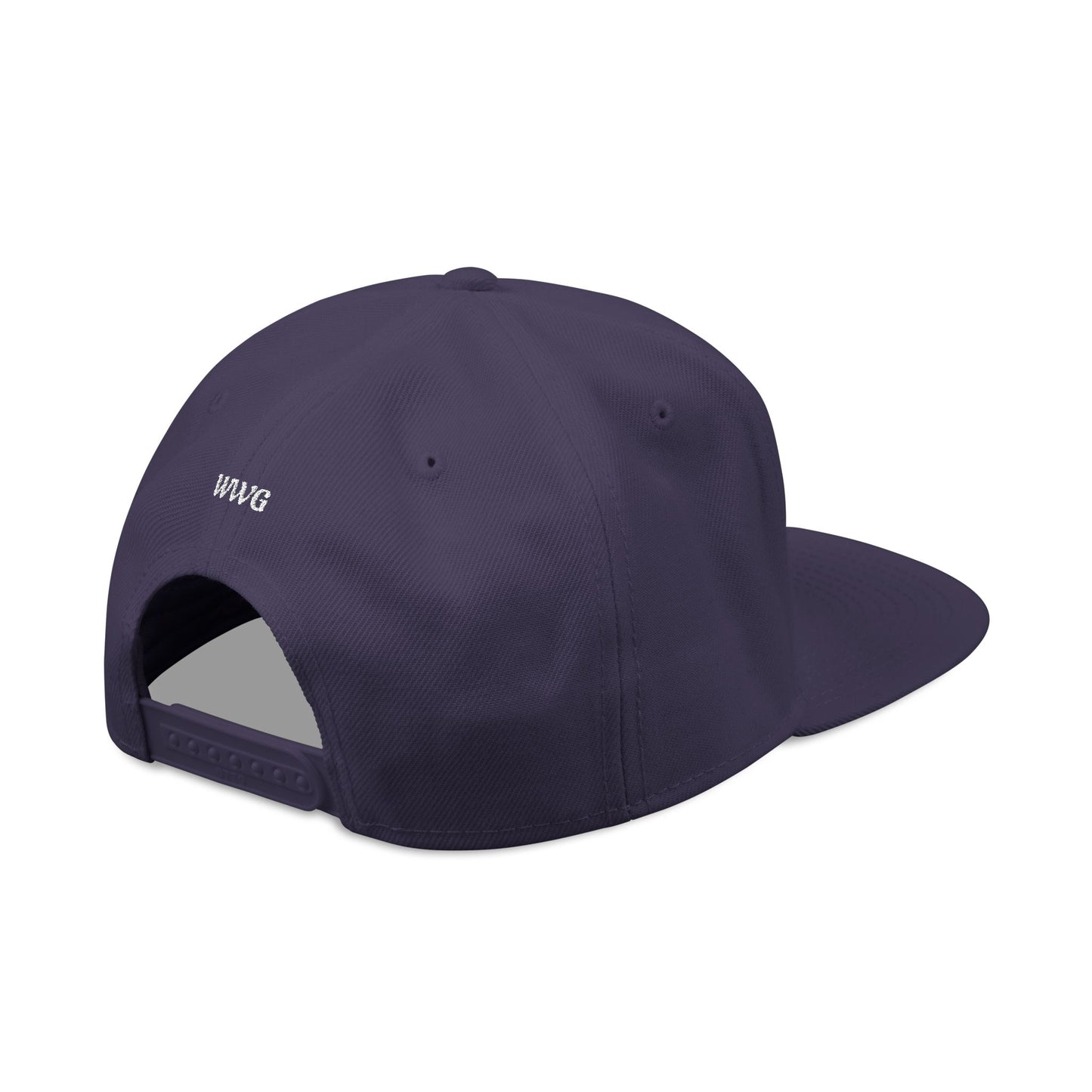 Snapback Flat-Bill Hat-WWG