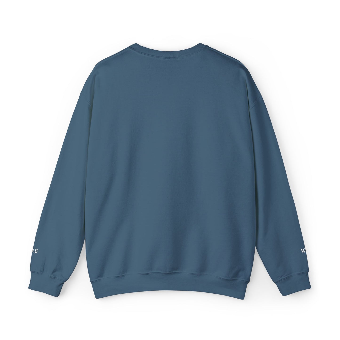 Faith-Inspired Embroidered Unisex Crewneck Sweatshirt- WWG