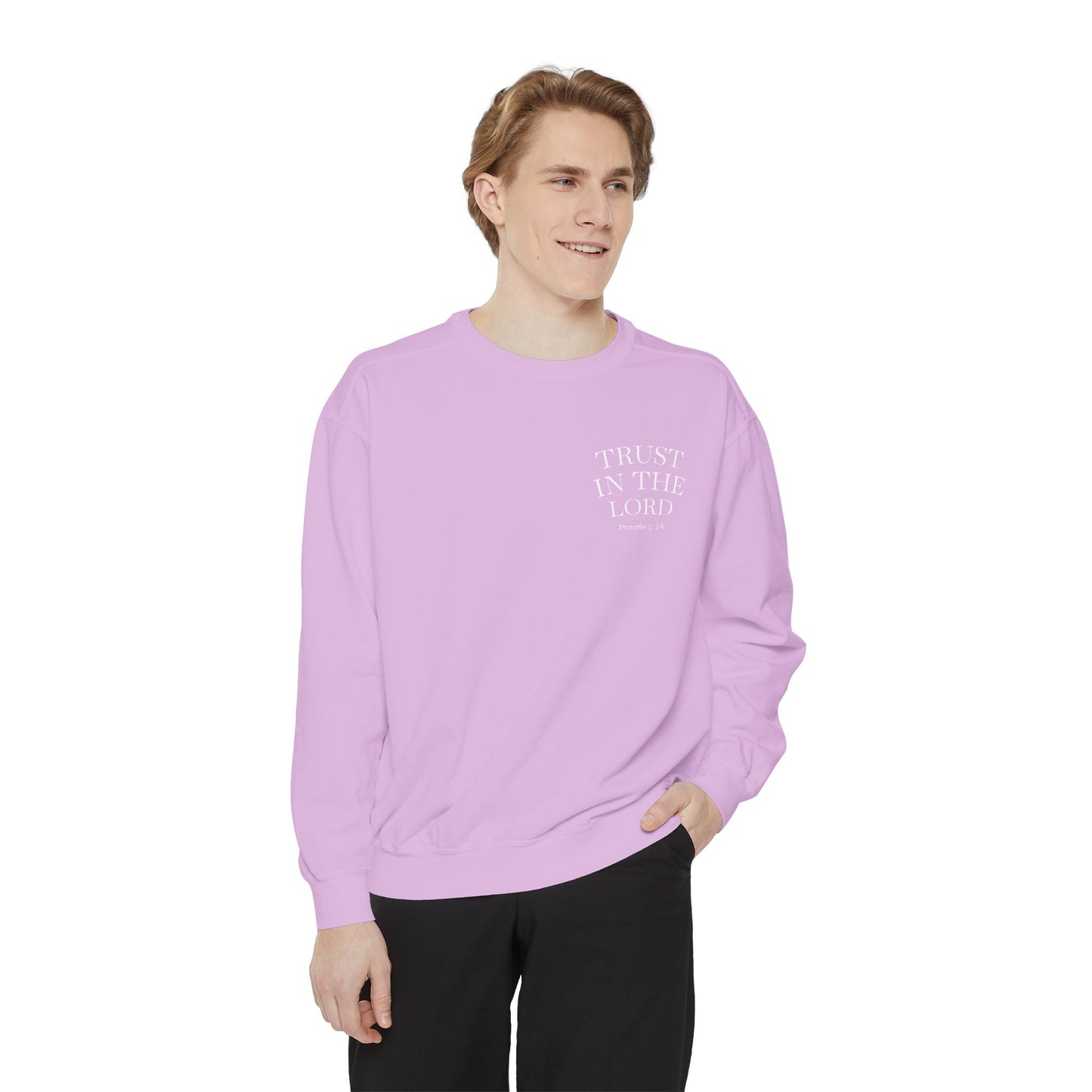 Unisex Garment-Dyed Sweatshirt- WWG