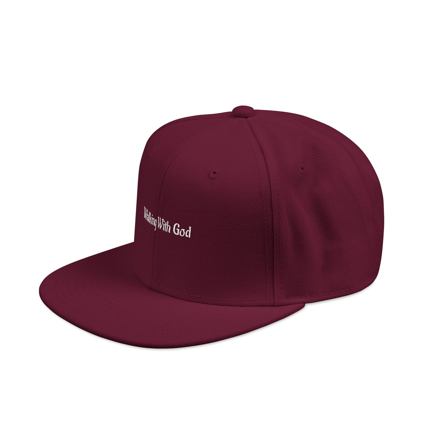 Snapback Flat-Bill Hat-WWG