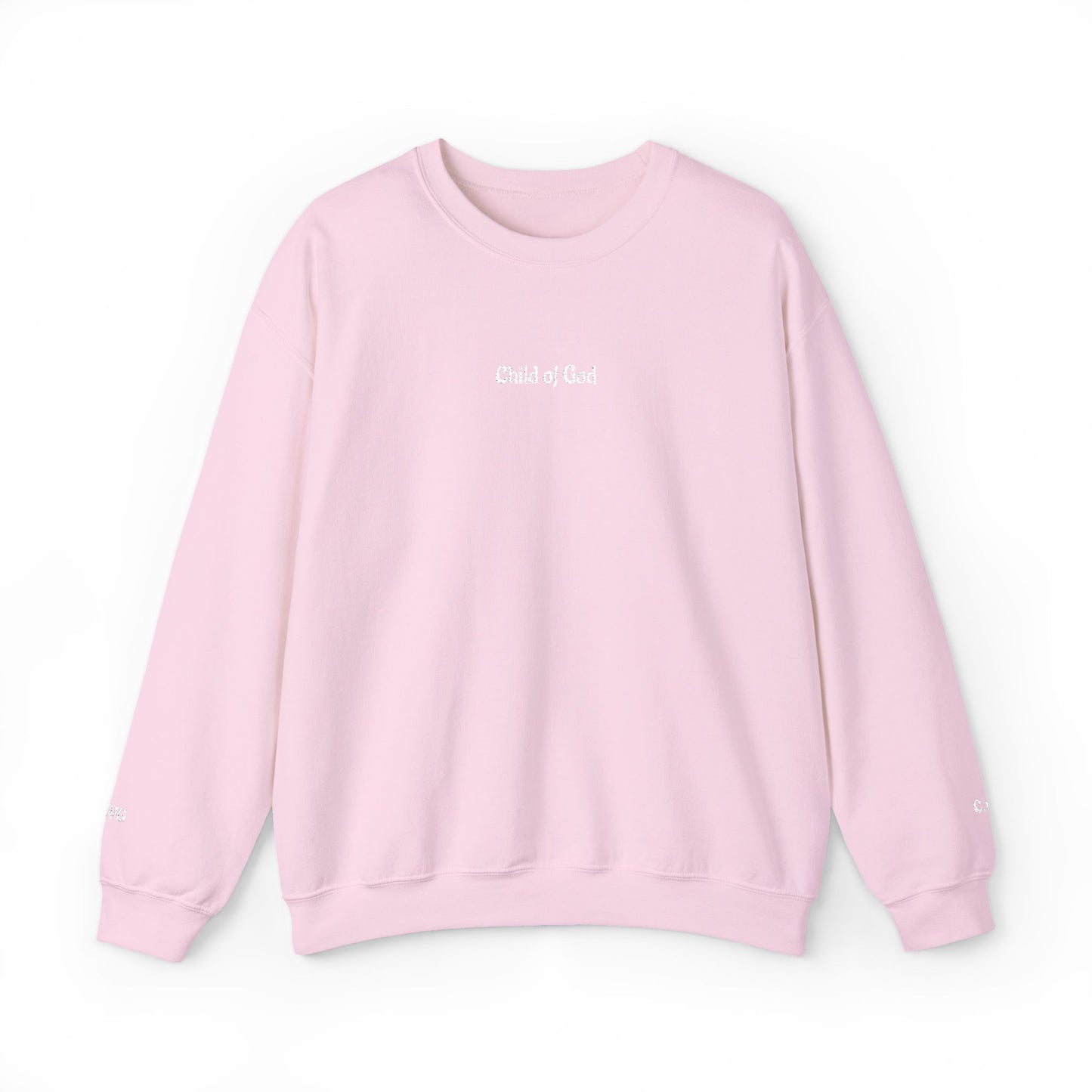 Faith-Inspired Embroidered Unisex Crewneck Sweatshirt- WWG