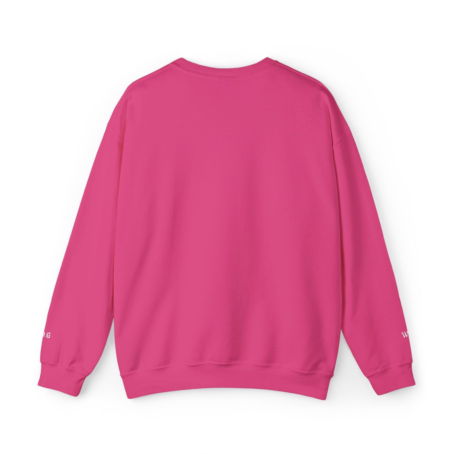 Faith-Inspired Embroidered Unisex Crewneck Sweatshirt- WWG