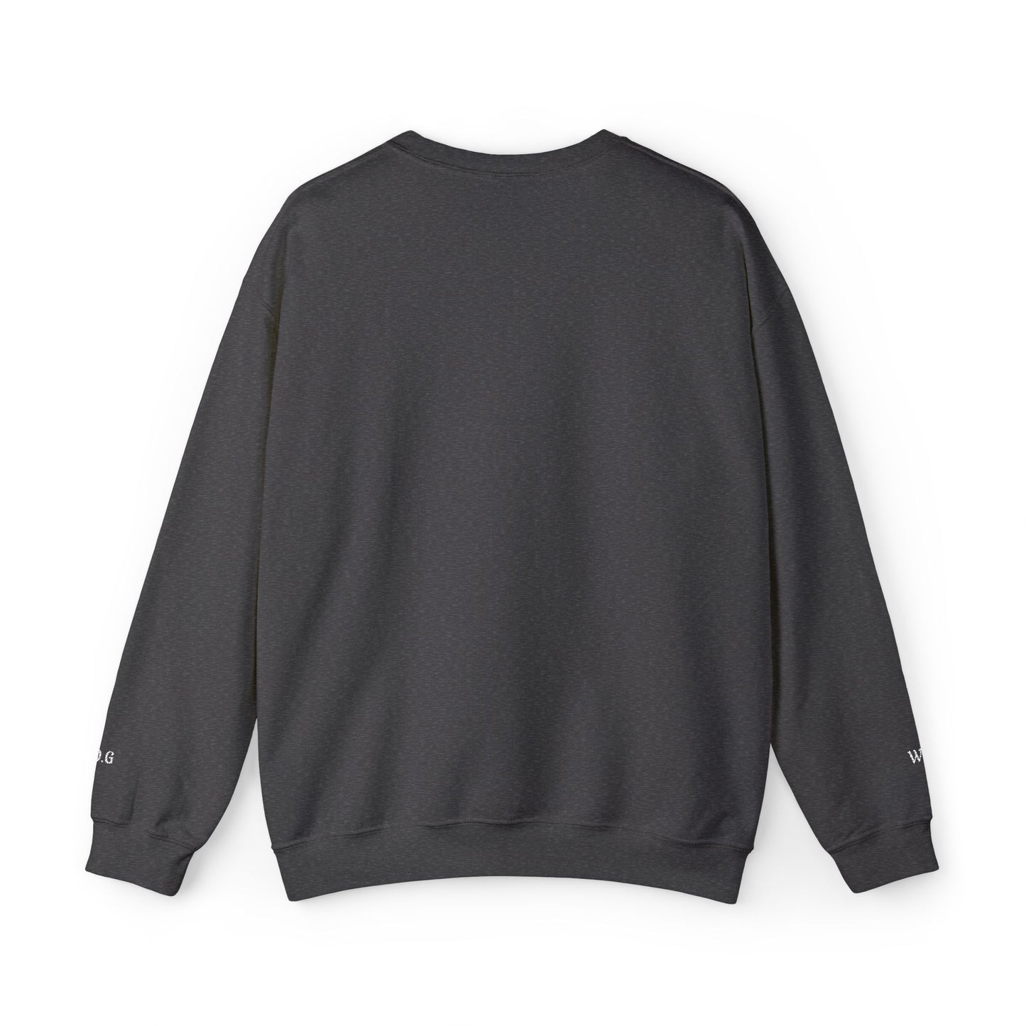 Faith-Inspired Embroidered Unisex Crewneck Sweatshirt- WWG