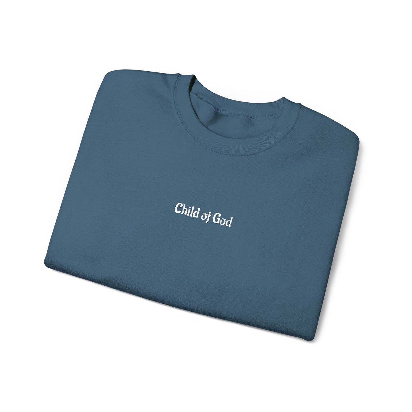 Faith-Inspired Embroidered Unisex Crewneck Sweatshirt- WWG