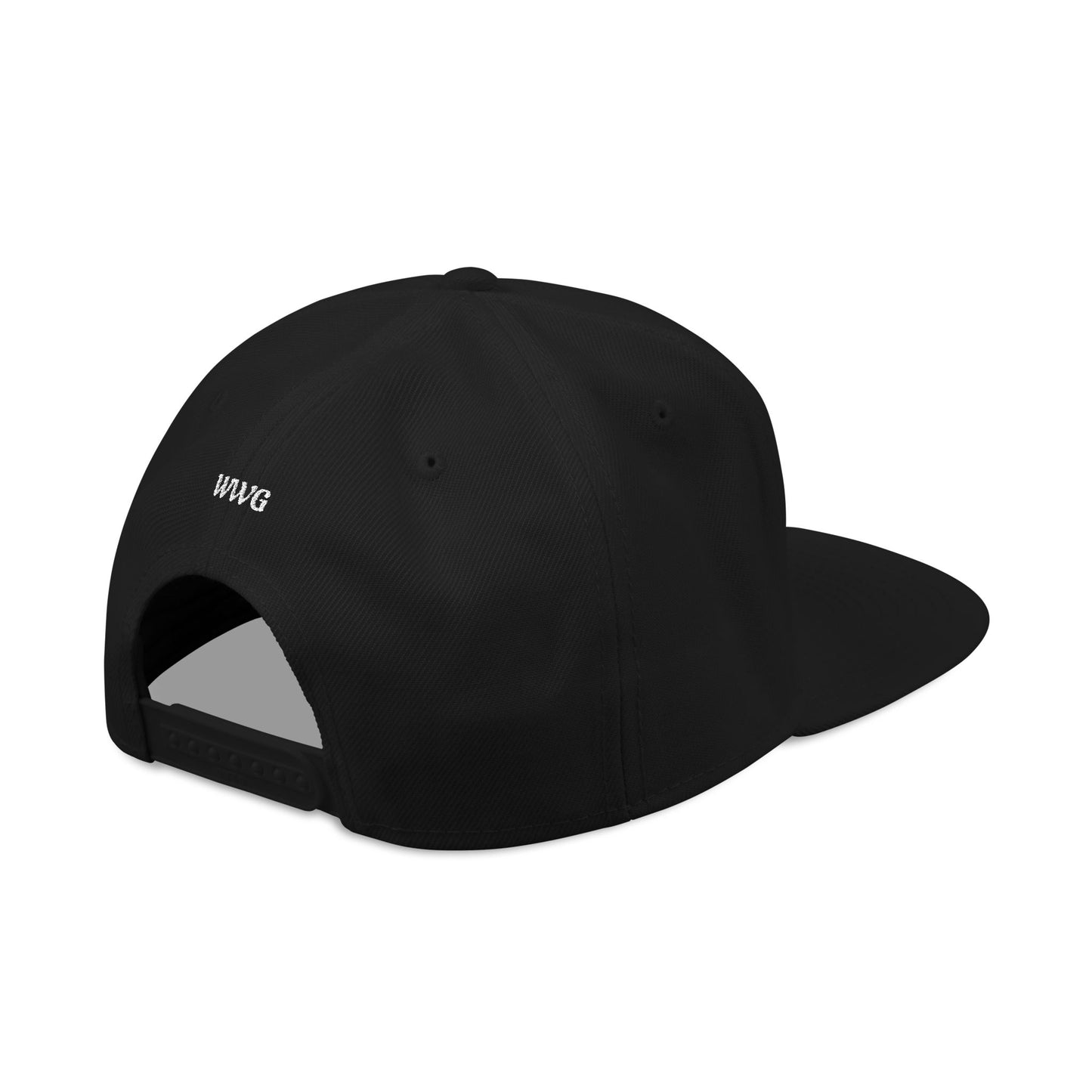 Snapback Flat-Bill Hat-WWG