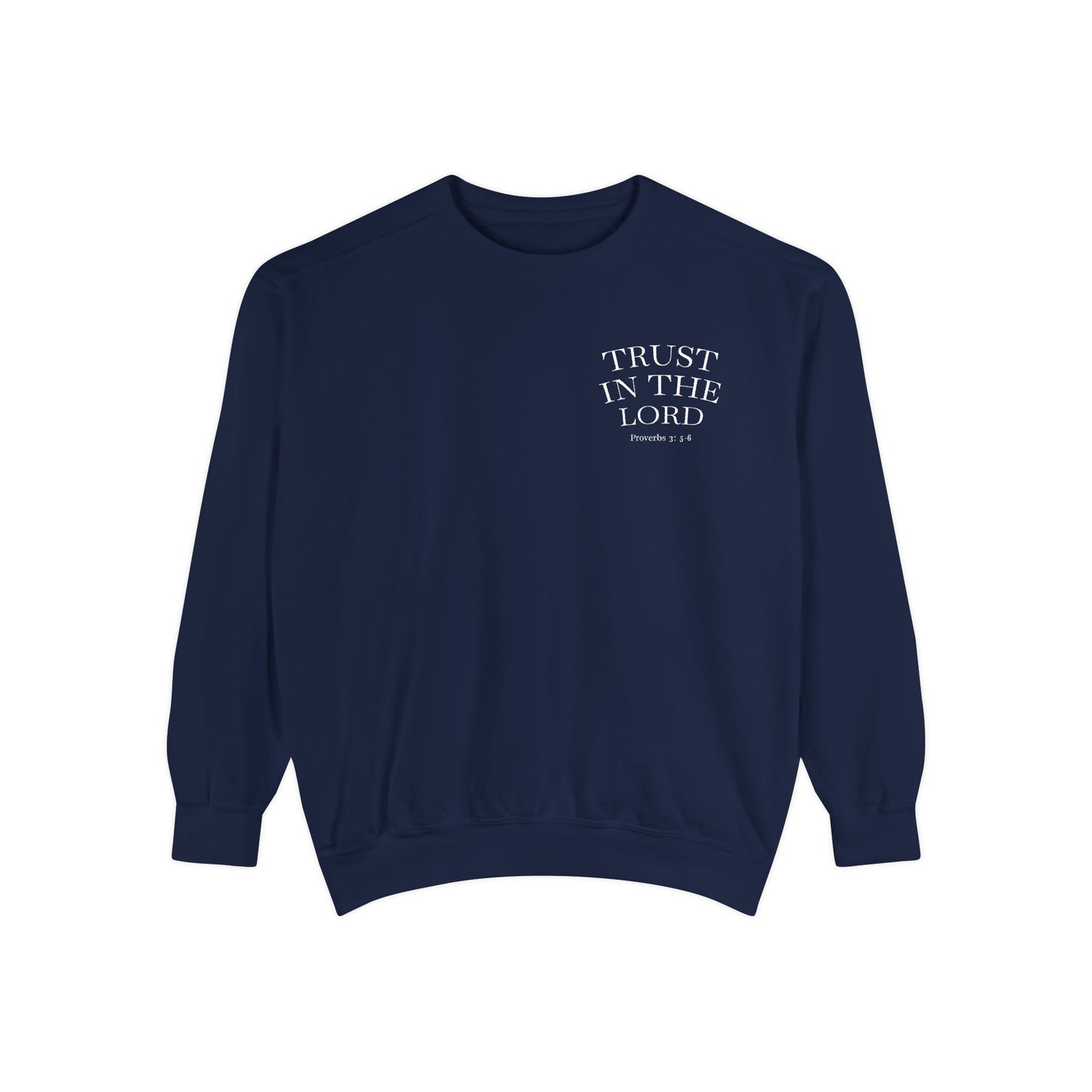 Unisex Garment-Dyed Sweatshirt- WWG