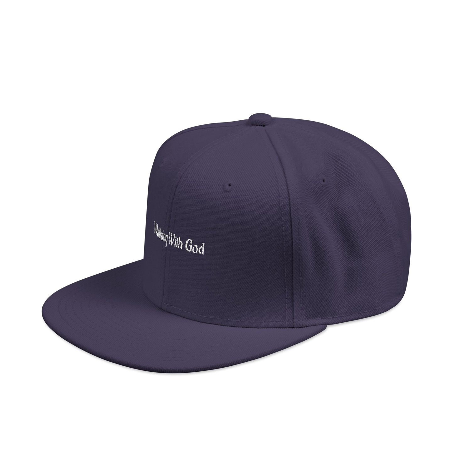 Snapback Flat-Bill Hat-WWG