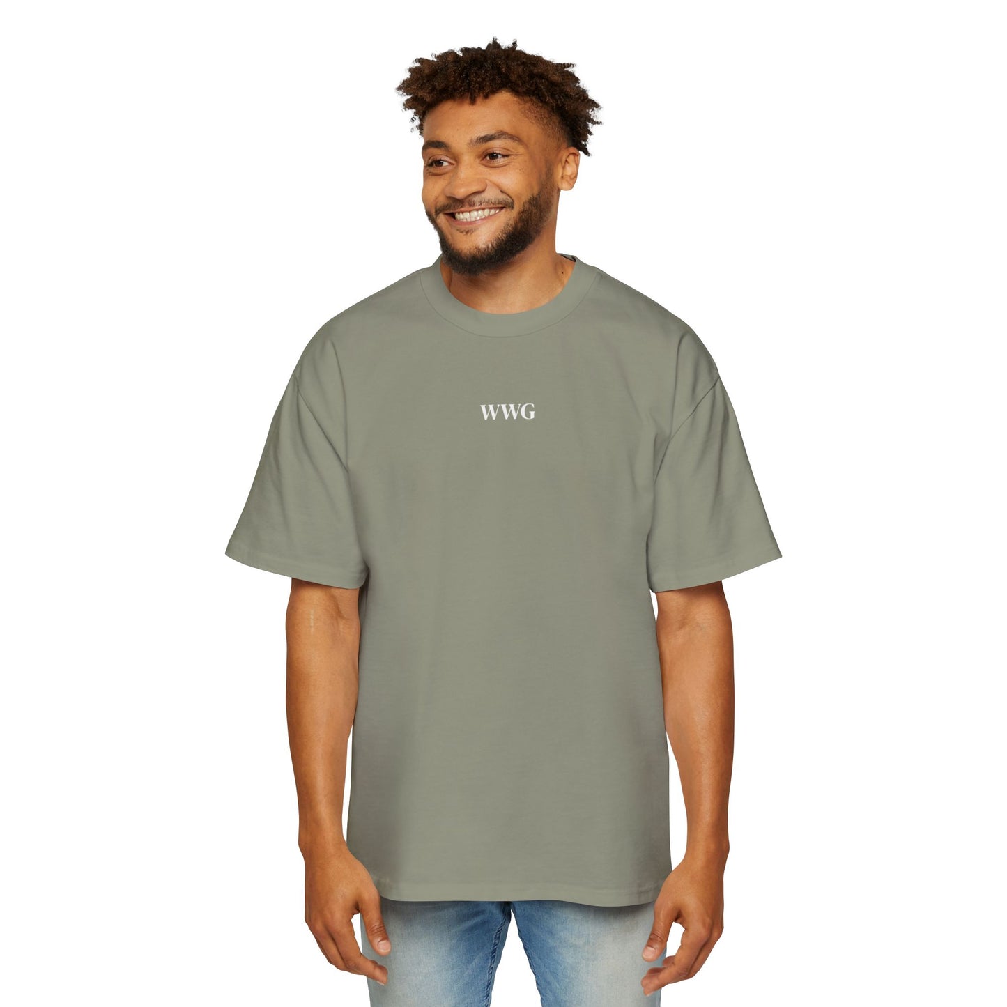 Men's Oversized Graphic Tee- WWG