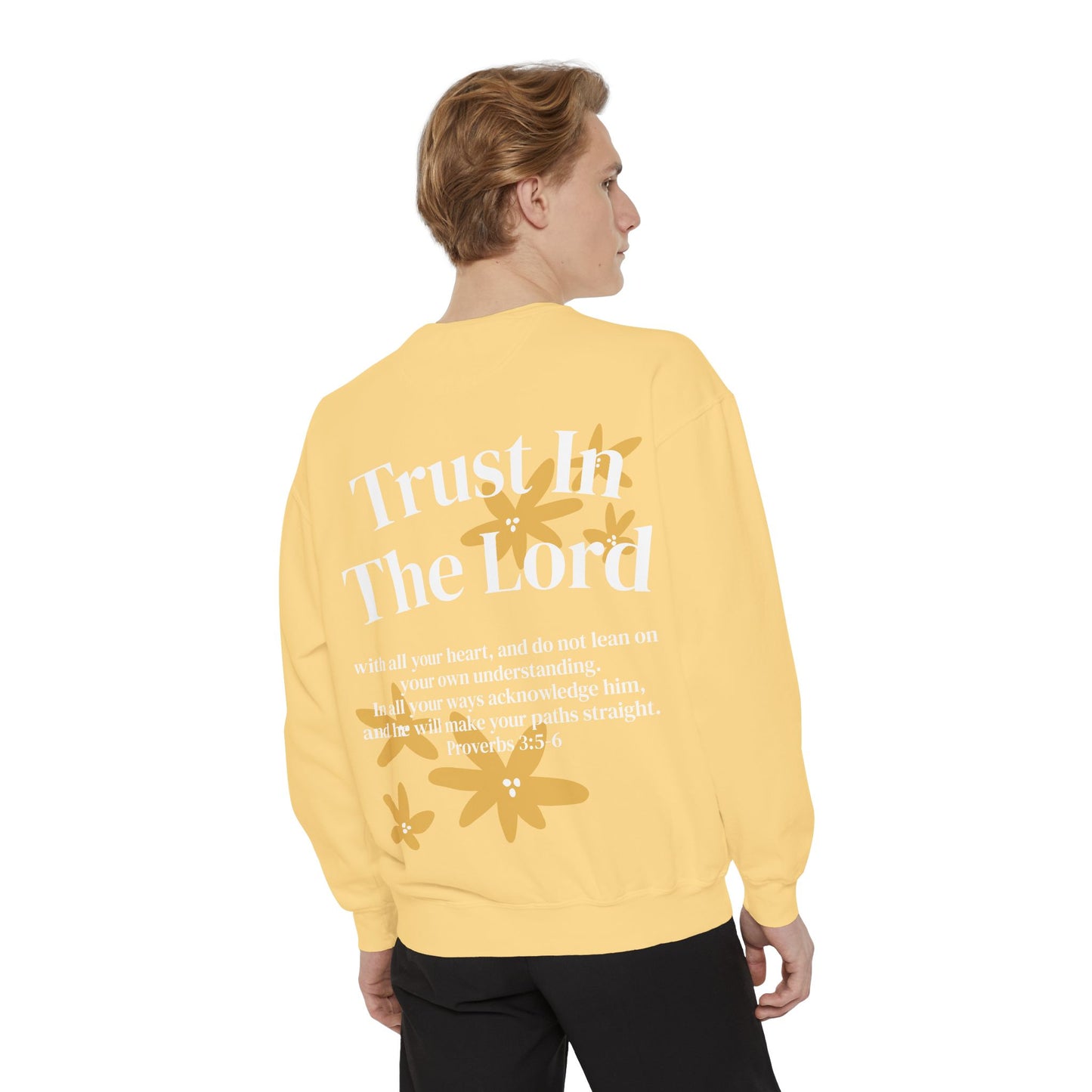 Unisex Garment-Dyed Sweatshirt- WWG