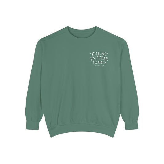 Unisex Garment-Dyed Sweatshirt- WWG