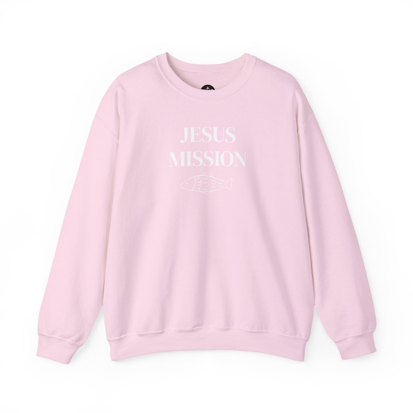 Unisex Heavy Crewneck Sweatshirt- WWG/JesusMission
