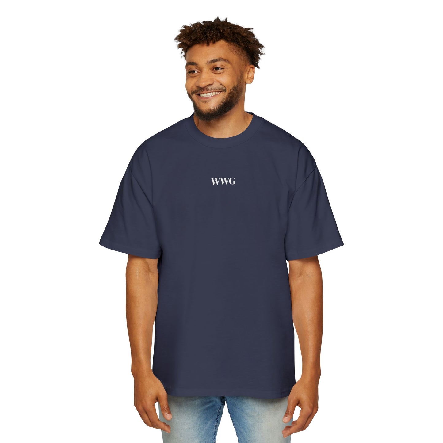 Men's Oversized Graphic Tee- WWG